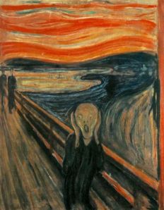 O Grito, do pintor expressionista norueguês, Edvard Munch.
